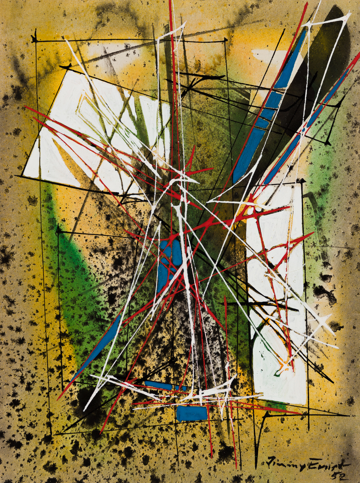 JIMMY ERNST (1920 - 1984, GERMAN/AMERICAN) Untitled.